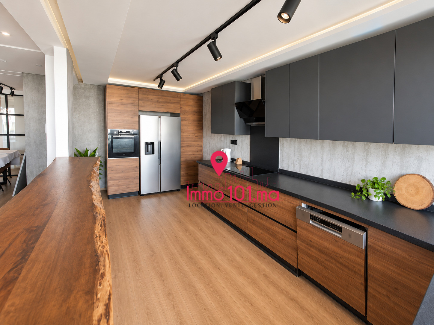 Appartement meublé à louer à Harhoura – Val d’Or SILAM2542